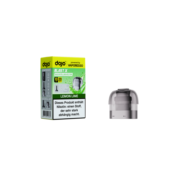 1er Pack dojo™ BLAST X Liquid Nachfüllbehälter - Lemon&Lime